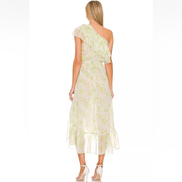 Misa Los Angeles Rumi Dress in Honeydew Blossom Size Large NWT - Picture 3 of 8